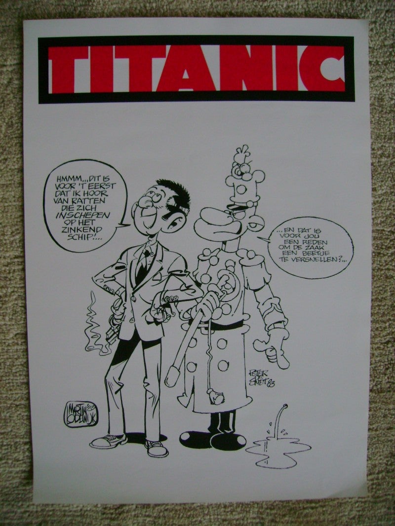 Peter de Smet Titanic Poster 1983